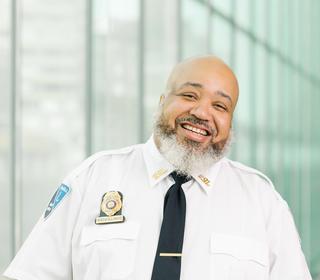 Portrait of Public Safety Officer Kevin Challenger